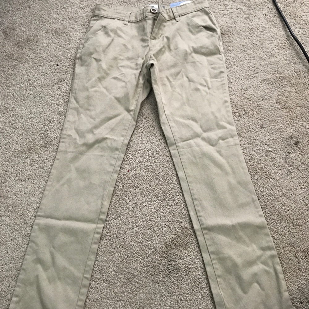 Girls khaki pants